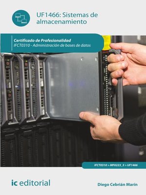 cover image of Sistemas de almacenamiento. IFCT0310